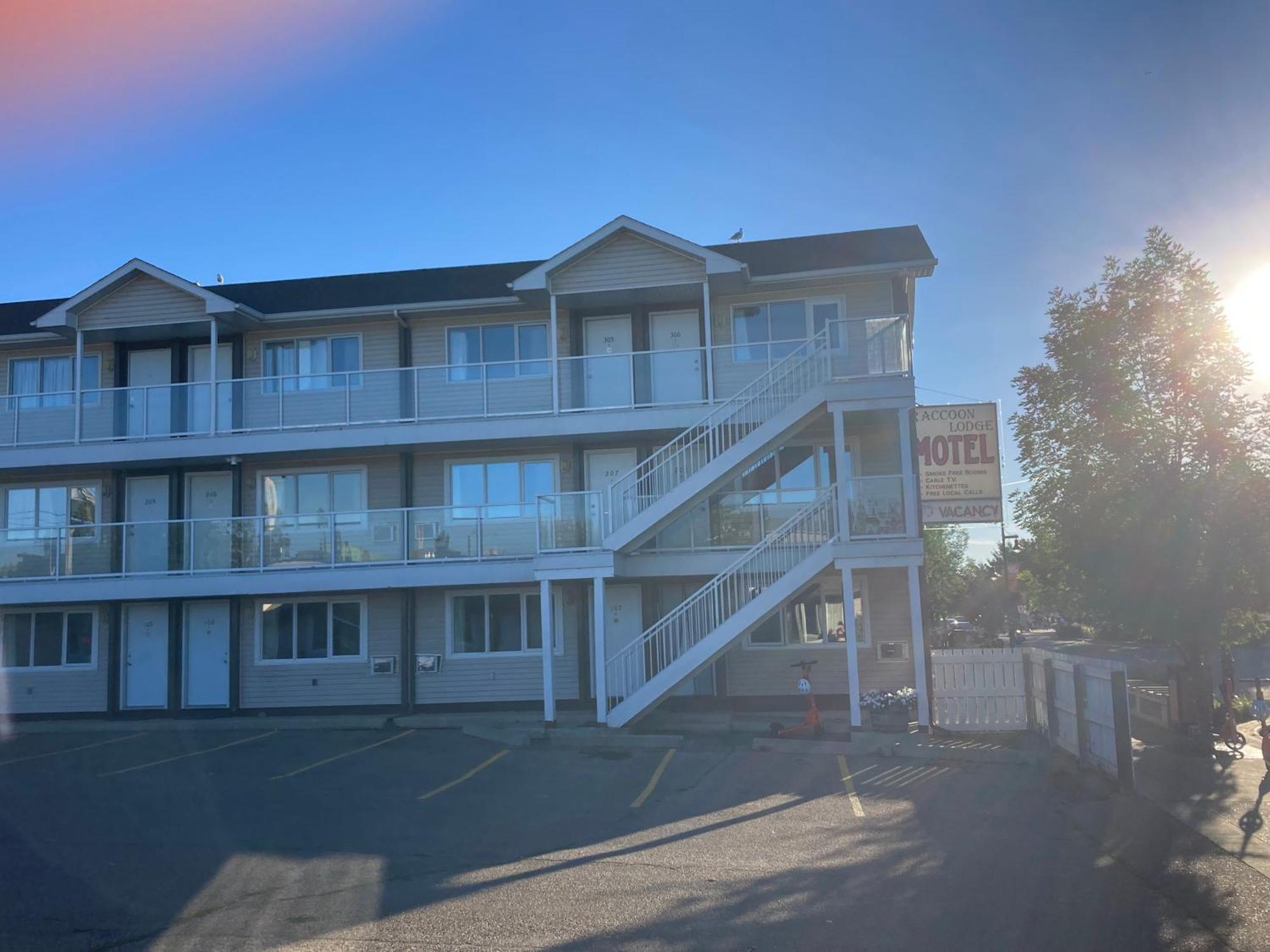 Raccoon Lodge Motel Sylvan Lake Ngoại thất bức ảnh
