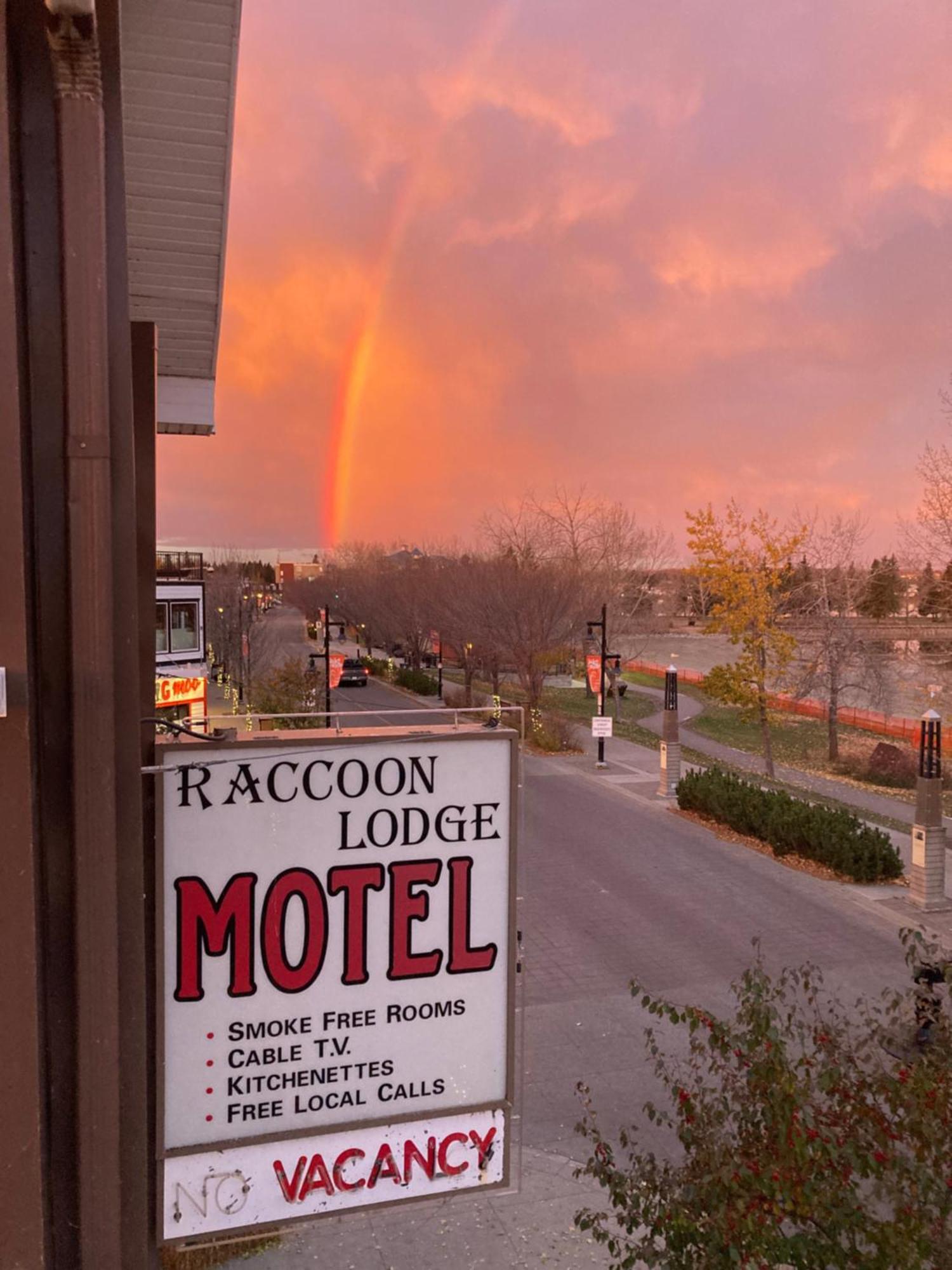 Raccoon Lodge Motel Sylvan Lake Ngoại thất bức ảnh